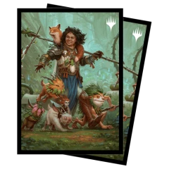Wilds of Eldraine Ellivere of the Wild Court Standard Deck Protector Sleeves (100ct) for Magic: The Gathering